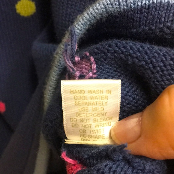 C.J.Banks Cotton Polka-Dot Navy Vest - Picture 5 of 5